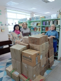 На фото сотрудники «Павловской  межпоселенческой центральной библиотеки»  Ульяновкой области